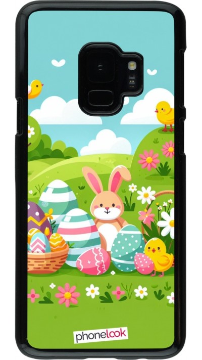 Samsung Galaxy S9 Case Hülle - Ostern 2025 Gruen