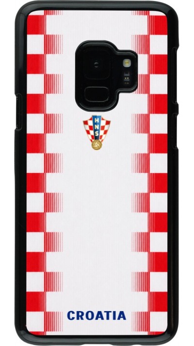 Samsung Galaxy S9 Case Hülle - Kroatien 2026 personalisierbares Fussballtrikot