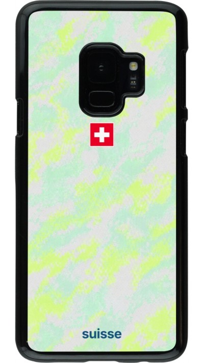 Samsung Galaxy S9 Case Hülle - Schweiz Away 2026 personalisierbares Fussballtrikot