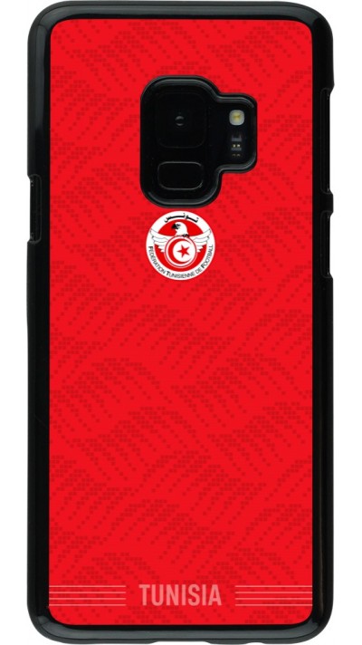 Samsung Galaxy S9 Case Hülle - Tunesien 2026 personalisierbares Fussballtrikot