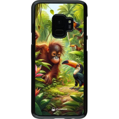 Samsung Galaxy S9 Case Hülle - Tropischer Dschungel Tayrona