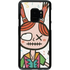 Samsung Galaxy S9 Case Hülle - Little Girl Sketch