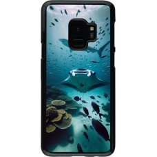 Samsung Galaxy S9 Case Hülle - Manta Lagune Reinigung