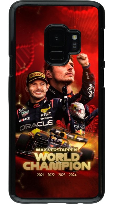 Samsung Galaxy S9 Case Hülle - Max Verstappen Champion 2023