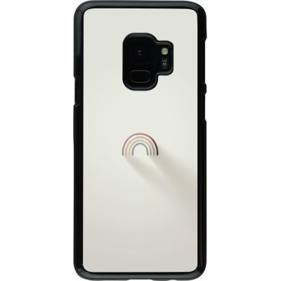 Samsung Galaxy S9 Case Hülle - Mini Regenbogen Minimal