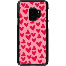 Samsung Galaxy S9 Case Hülle - Mom 2024 kleine Herzen