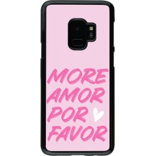 Samsung Galaxy S9 Case Hülle - More amor porfavor