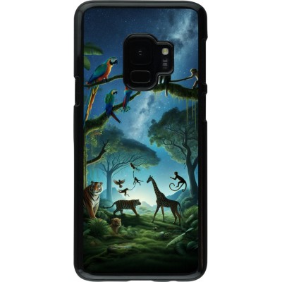Samsung Galaxy S9 Case Hülle - Paradies der exotischen Tiere