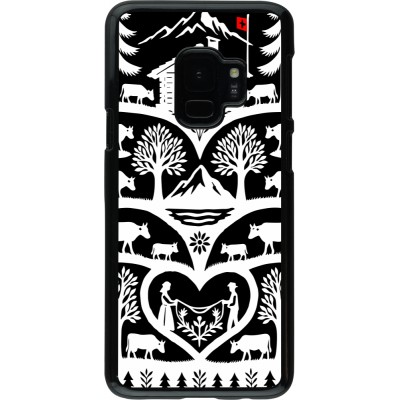 Samsung Galaxy S9 Case Hülle - Poya Schweiz 2 schwarz