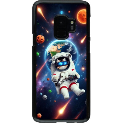 Samsung Galaxy S9 Case Hülle - VR SpaceCat Odyssee