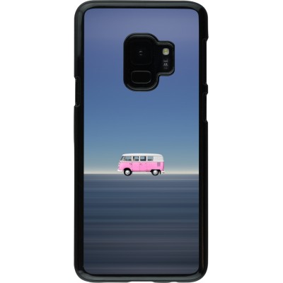 Samsung Galaxy S9 Case Hülle - Spring 23 pink bus