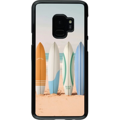 Samsung Galaxy S9 Case Hülle - Summer surfboard 2025