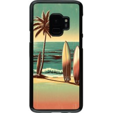 Samsung Galaxy S9 Case Hülle - Surf Paradise