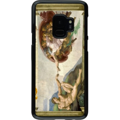 Samsung Galaxy S9 Case Hülle - Kunstbild - Die Erschaffung Adams - Michelangelo