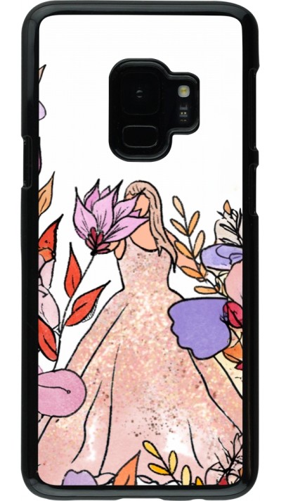 Samsung Galaxy S9 Case Hülle - Taylor Swift Sketch - White