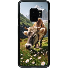 Samsung Galaxy S9 Case Hülle - Kuh Berg Wallis