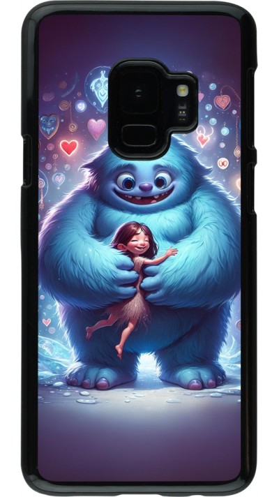 Coque Samsung Galaxy S9 - Valentine 2024 Fluffy Love