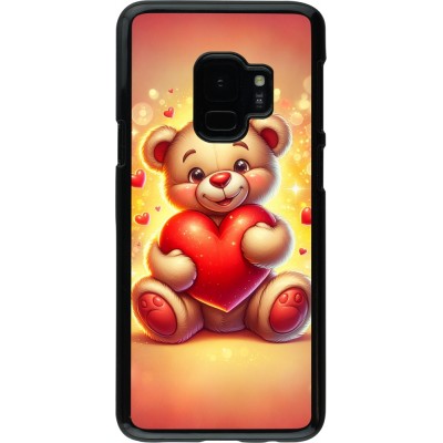 Samsung Galaxy S9 Case Hülle - Valentin 2024 Teddy Liebe