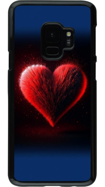 Coque Samsung Galaxy S9 - Valentine 2025 coeur rouge