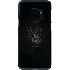 Samsung Galaxy S9 Case Hülle - Valentine 2023 hands forever