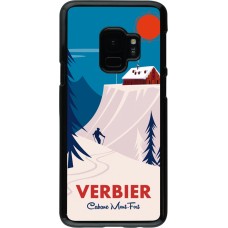 Samsung Galaxy S9 Case Hülle - Verbier Cabane Mont-Fort