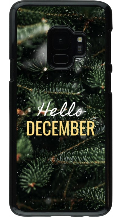 Samsung Galaxy S9 Case Hülle - Winter 25 Winter hello december