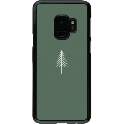 Samsung Galaxy S9 Case Hülle - Christmas 22 minimalist tree