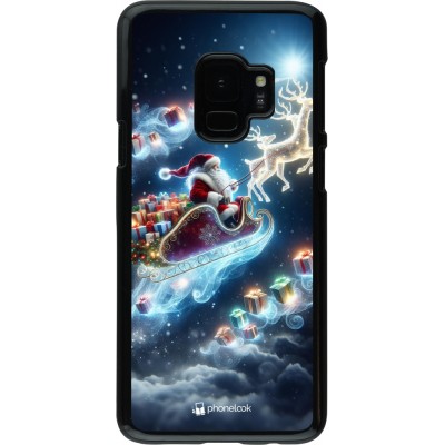 Samsung Galaxy S9 Case Hülle - Weihnachten 2023 Verzauberter Weihnachtsmann
