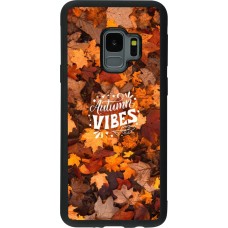 Samsung Galaxy S9 Case Hülle - Silikon schwarz Autumn 25 Autumn vibes