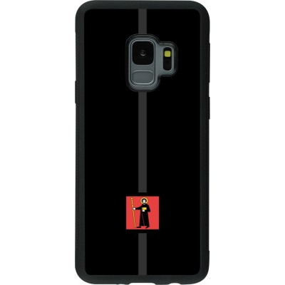 Samsung Galaxy S9 Case Hülle - Silikon schwarz Kanton GL schwarz