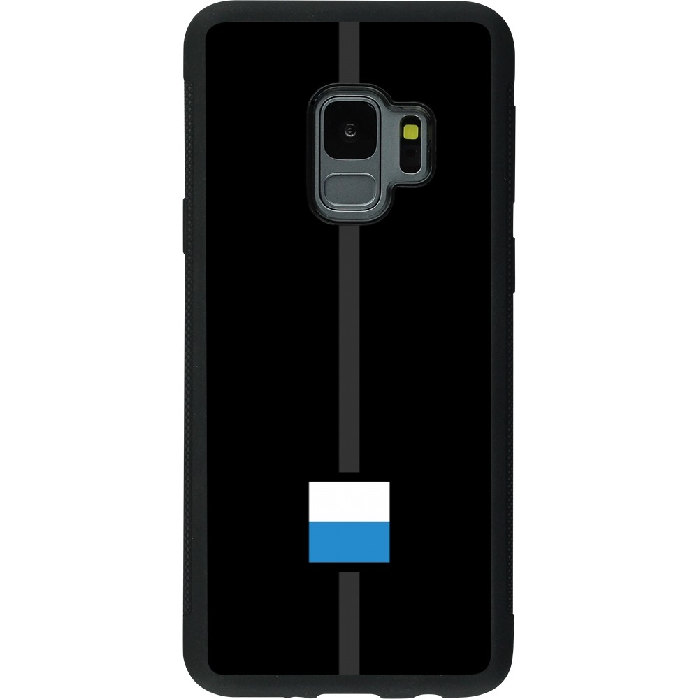Samsung Galaxy S9 Case Hülle - Silikon schwarz Kanton LU schwarz