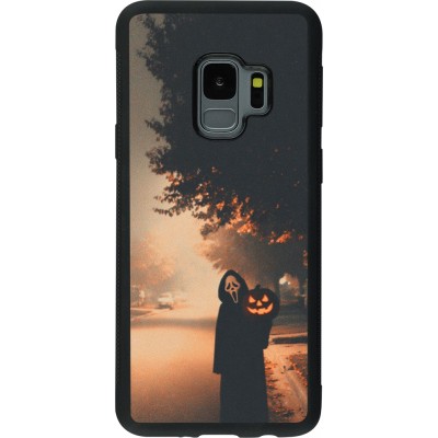 Samsung Galaxy S9 Case Hülle - Silikon schwarz Halloween 2025 Scream