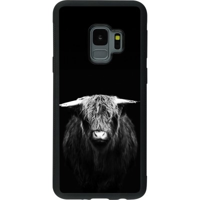 Samsung Galaxy S9 Case Hülle - Silikon schwarz Highland calf black