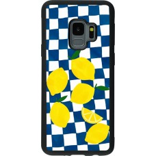 Samsung Galaxy S9 Case Hülle - Silikon schwarz Illustration lemons 2026