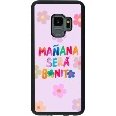 Samsung Galaxy S9 Case Hülle - Silikon schwarz Karol G Manana sera bonito