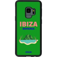 Samsung Galaxy S9 Case Hülle - Silikon schwarz Pop Summer Destination Ibiza