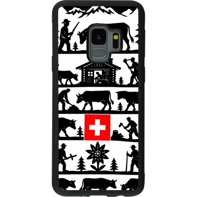 Samsung Galaxy S9 Case Hülle - Silikon schwarz Poya Schweiz 1