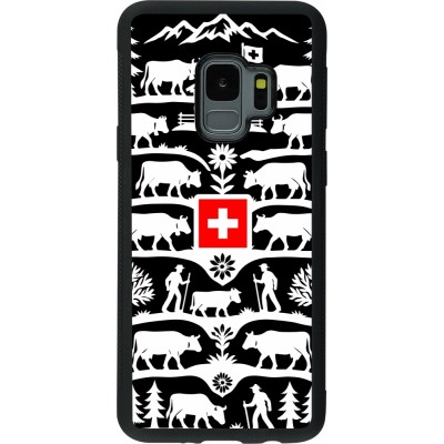 Samsung Galaxy S9 Case Hülle - Silikon schwarz Poya Schweiz 3 schwarz