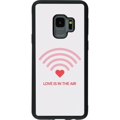 Samsung Galaxy S9 Case Hülle - Silikon schwarz Saint Valentines Day 26 Love is in the air