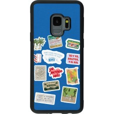 Samsung Galaxy S9 Case Hülle - Silikon schwarz Seals of the Dominican Republic DTMF