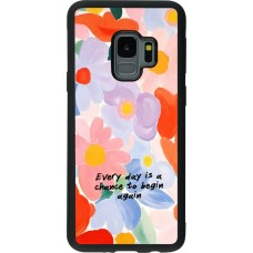 Coque Samsung Galaxy S9 - Silicone rigide noir Every day is a chance 2026
