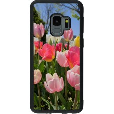 Samsung Galaxy S9 Case Hülle - Silikon schwarz Tulips 2026