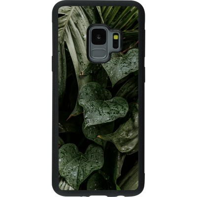Samsung Galaxy S9 Case Hülle - Silikon schwarz Spring 23 fresh plants