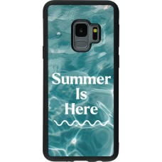 Coque Samsung Galaxy S9 - Silicone rigide noir Summer 2025 Summer is here