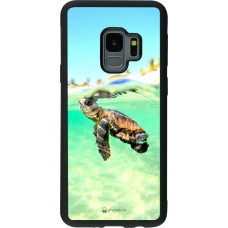 Hülle Samsung Galaxy S9 - Silikon schwarz Turtle Underwater