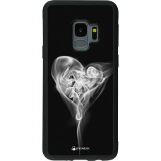 Hülle Samsung Galaxy S9 - Silikon schwarz Valentine 2022 Black Smoke
