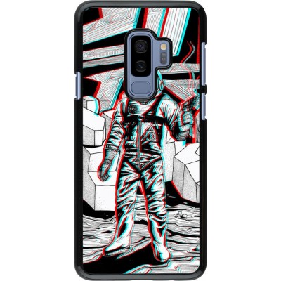 Hülle Samsung Galaxy S9+ - Anaglyph Astronaut
