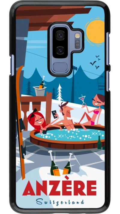 Samsung Galaxy S9+ Case Hülle - Anzère Mountain Jacuzzi