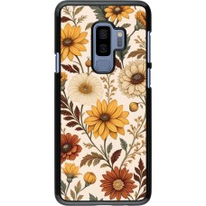 Samsung Galaxy S9+ Case Hülle - Autumn 25 Flower pattern