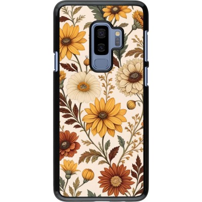 Samsung Galaxy S9+ Case Hülle - Autumn 25 Flower pattern